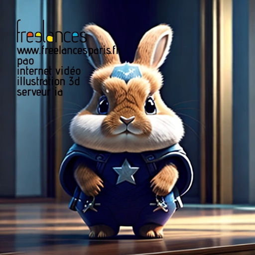 Pao internet vidéo illustration 3d serveur intelligence générative freelance paris studio de création 5T2N4771